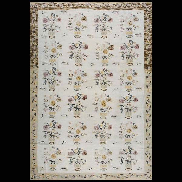 Late 19th Century Besserabian Flat-Weave Carpet