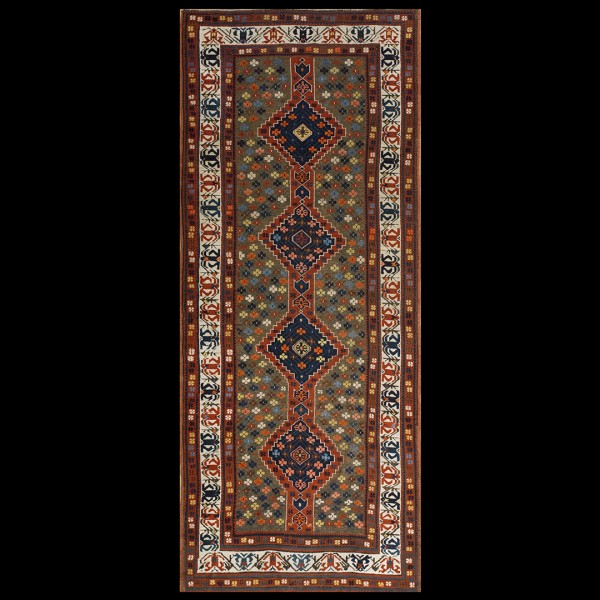 Late 19th Century S. Caucasian Carpet 