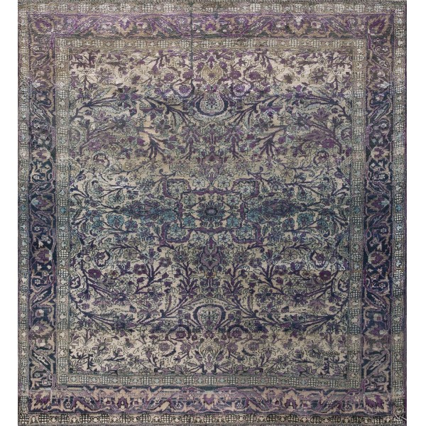 Late 19th Century Persian Silk Kashan