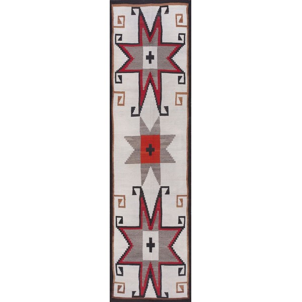 Early 20th Century American Navajo Crystal Carpet