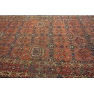 Mid-19th Century Central Asian Beshir Gallery Carpet