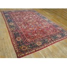 Early 20th Century Persian Silk & Wool Tehran Carpet