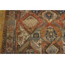 19th Century Caucasian Dragon Sumak Carpet 