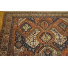 19th Century Caucasian Dragon Sumak Carpet 