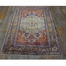 Mid 19th Century N.W. Persian Silk Heriz Carpet