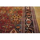 Early 20th Century E. Persian Khorassan Moud Carpet with Garden Design