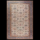 19th Century Persian Sultanabad Carpet with Harshang Design