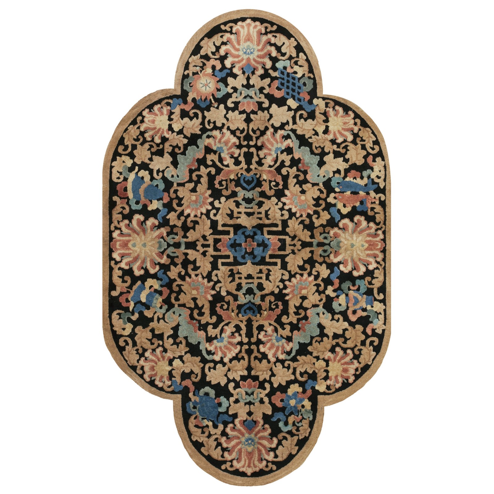 Fetti Li Deco Rug 1920s Chinese Art Deco Carpet by Fetti - Li Workshop - Antique Rug Studio
