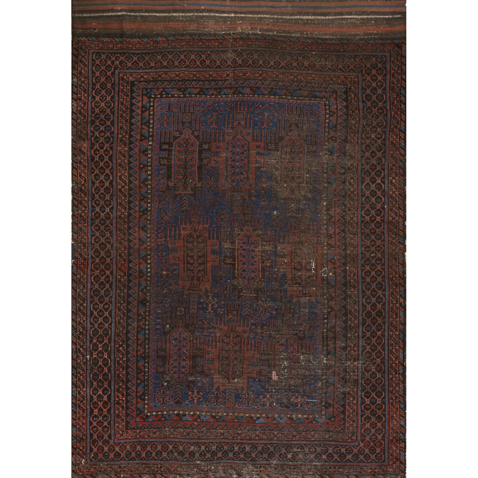 Late 19th Century N.E. Persian Baluch Carpet - Antique Rug Studio