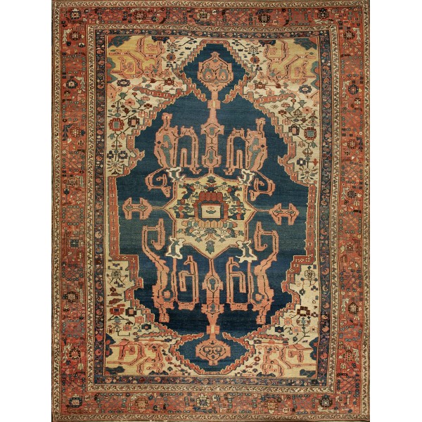 19th Century N.W. Persian Bakshaiesh Carpet