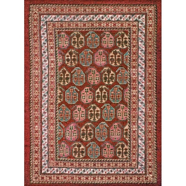 Late 19th Century Turkish Oushak Carpet