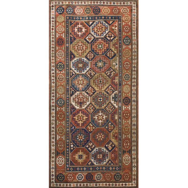 19th Century Caucasian Kazak Carpet