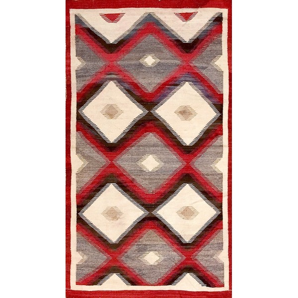 Early 20th Century American Navajo Carpet 