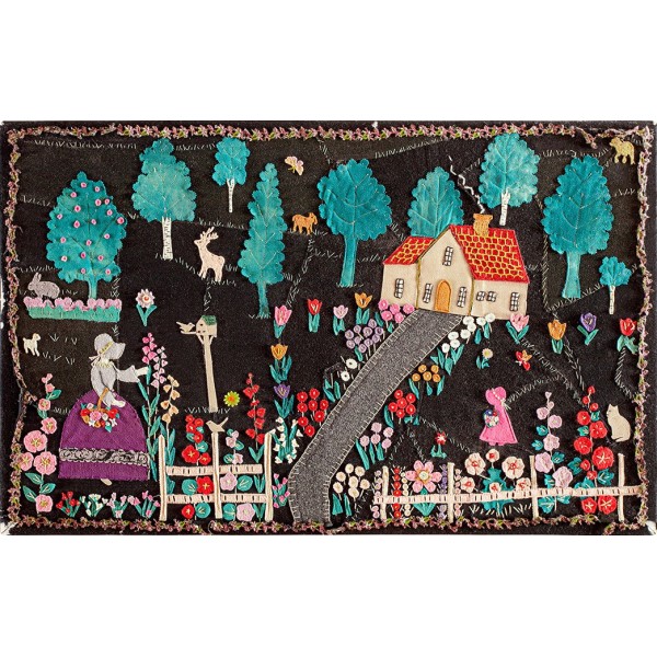 Early 20th Century American Pictorial Applique 