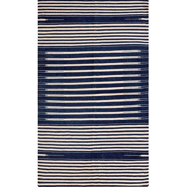1920s N. Indian Cotton Dhurrie Carpet 