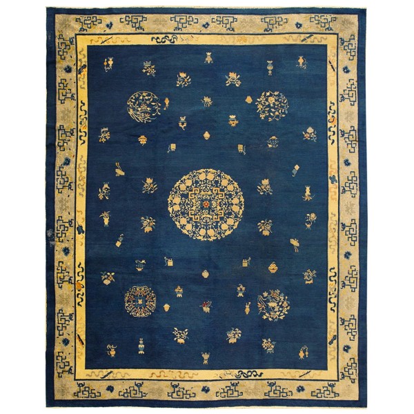 Early 20th Century Chinese Peking Carpet