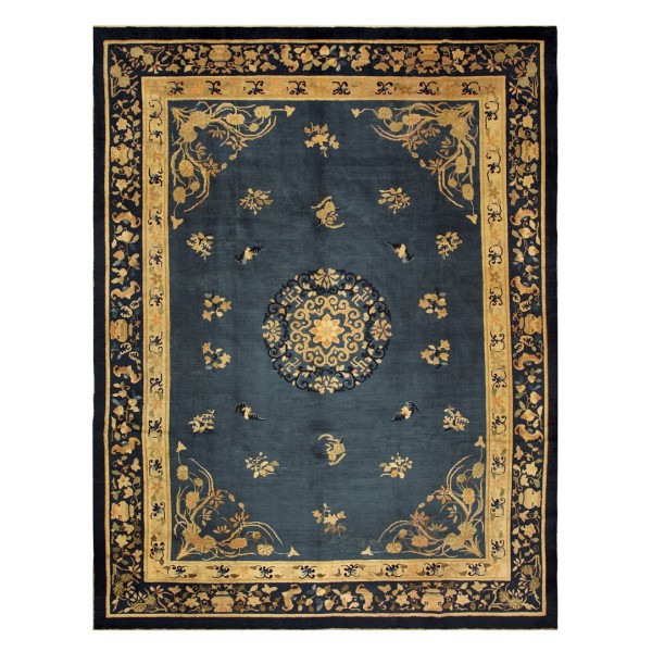 Early 20th Century Chinese Peking Carpet