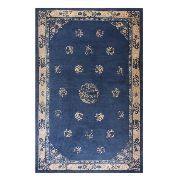 Early 20th Century N. Chinese Peking Carpet 