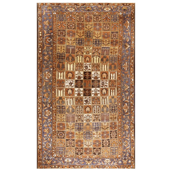 Early 20th Century Persian Bakhtiari Garden Carpet