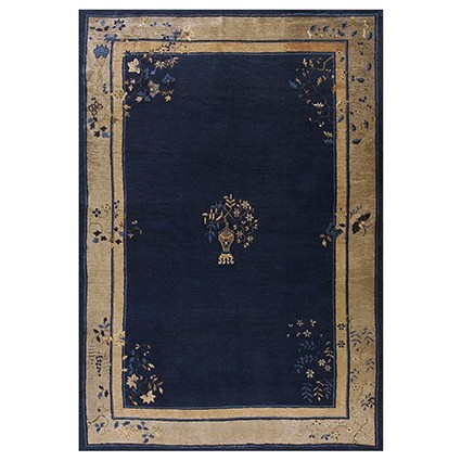 Early 20th Century Chinese Peking Carpet 