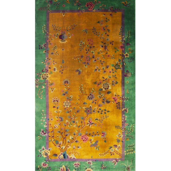 1920s Chinese Art Deco Carpet by Nichols Workshop