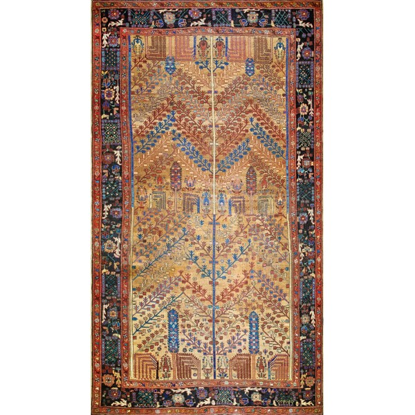 Mid 19th Century N.W. Bakshaiesh Carpet