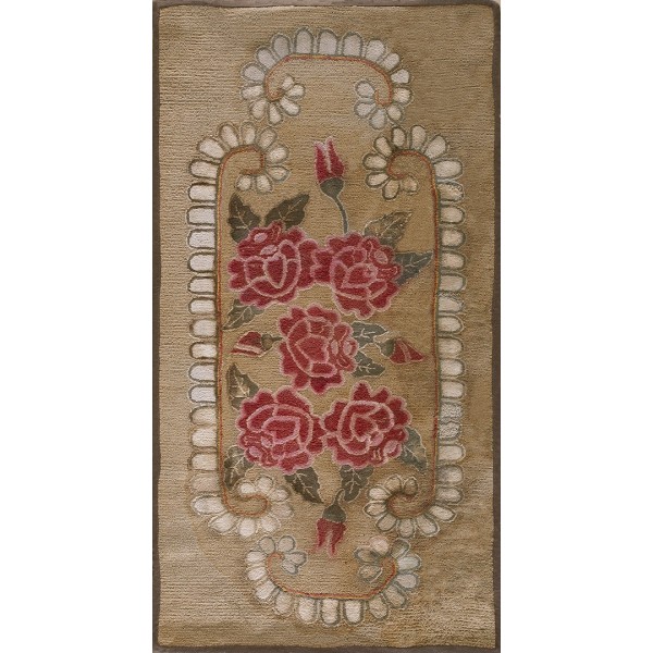 1930s American Hooked Rug