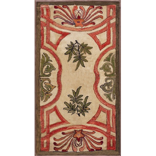 American Hooked Rug #17654