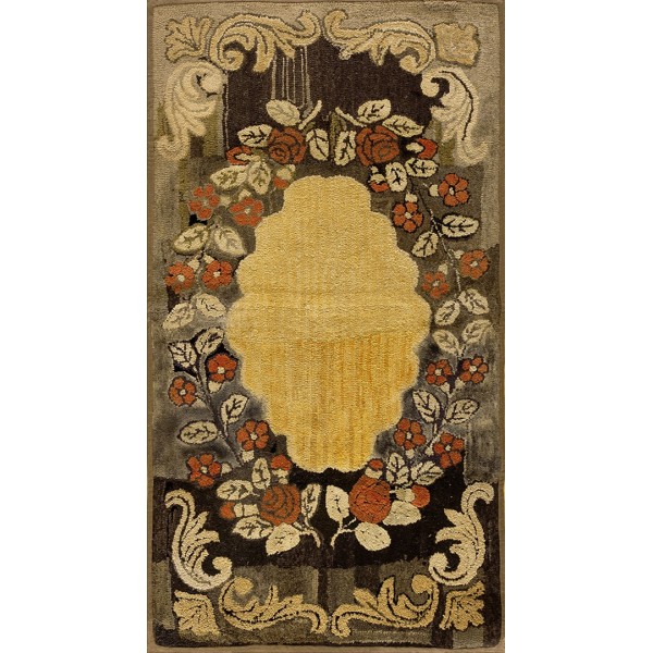 American Hooked Rug #20-13138
