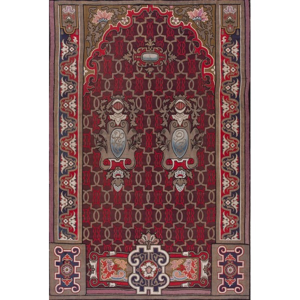 2nd Quarter of 19th Century French Aubusson Carpet by Sallandrouze