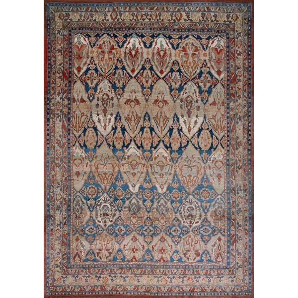 Contemporary Persian Mahal Carpet