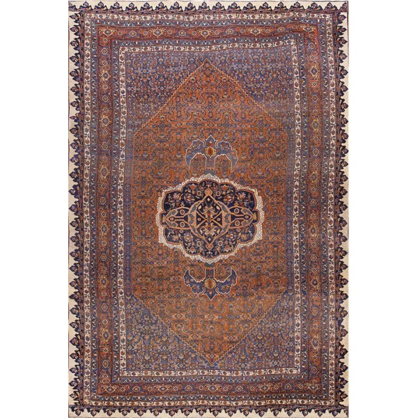 19th Century Persian Bijar Carpet