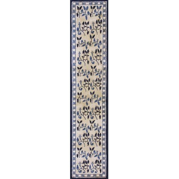 Early 20th Century Chinese Peking Runner Carpet