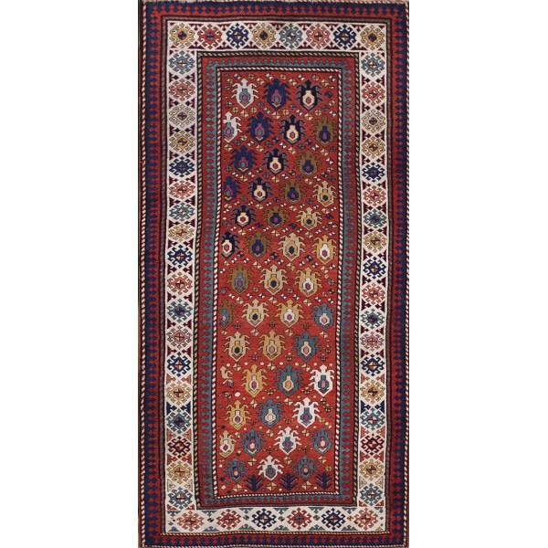 19th Century Caucasian Kazak Carpet 