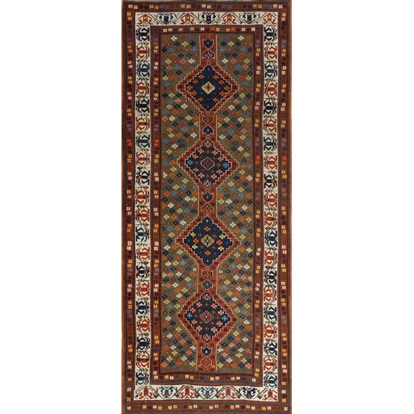 Late 19th Century S. Caucasian Carpet 