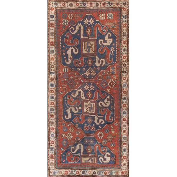 Early 20th Century Caucasian Cloud Band Chondzoresk Kazak