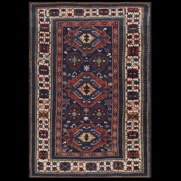 19th Century Caucasian Kuba Carpet