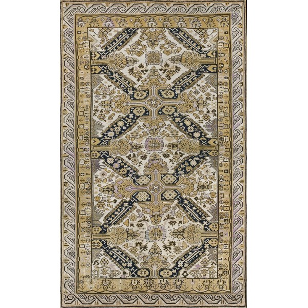 Early 20th Century Caucasian Zeychor Carpet