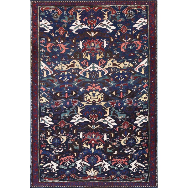 19th Century Caucasian Zeychor Rug 