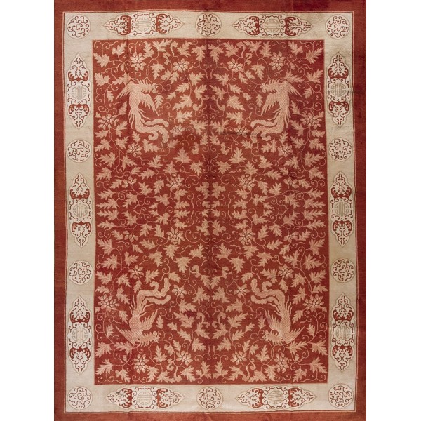 1920s Chinese Art Deco Carpet  