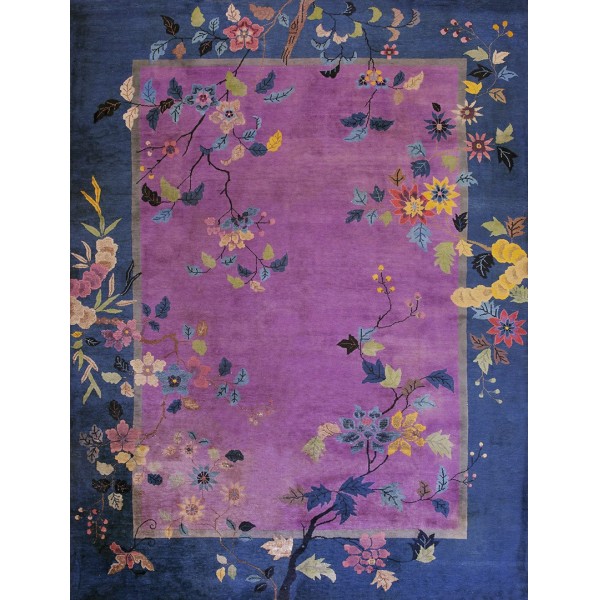 1920s Chinese Art Deco Carpet