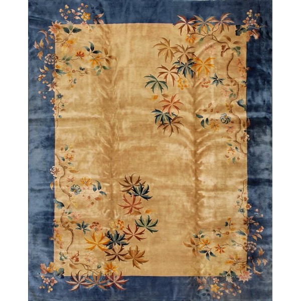 1930s Chinese Art Deco Carpet 