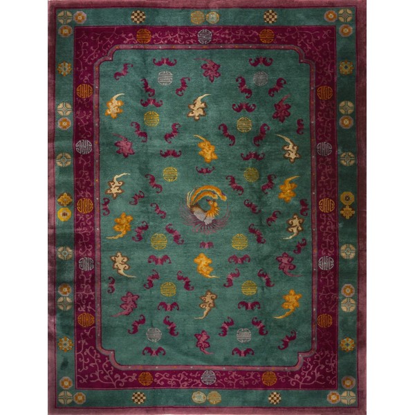 1920s Chinese Art Deco Carpet