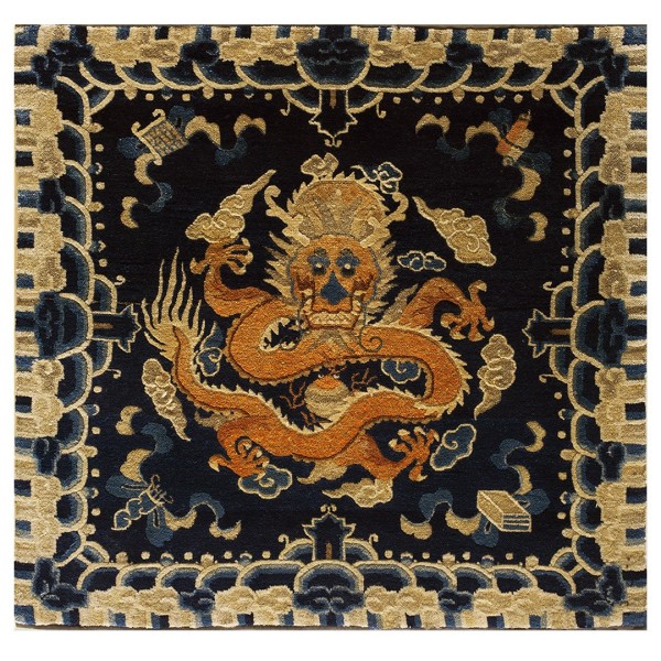 Late 19th Century Chinese Ningxia Rug