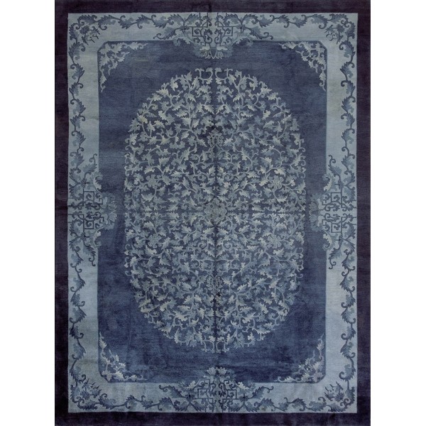 Early 20th Century Chinese Peking Carpet 