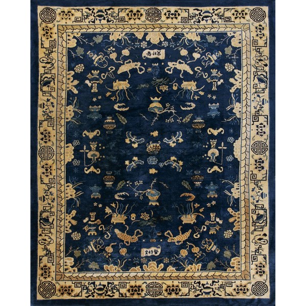 Early 20th Century Chinese Peking Carpet