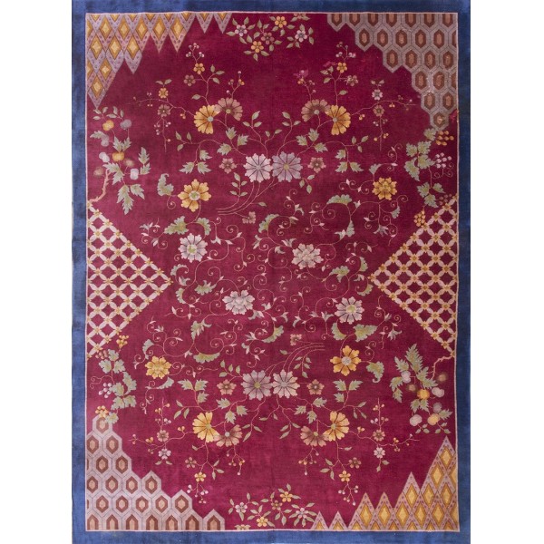 1920s Chinese Art Deco Carpet