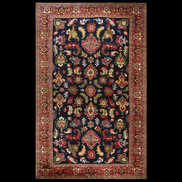 Contemporary Persian Heriz Carpet 