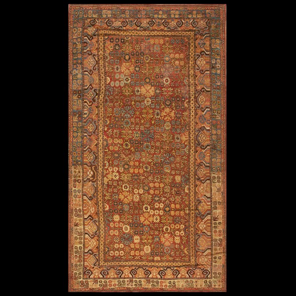 Late 18th Century Central Asian Khotan Carpet 
