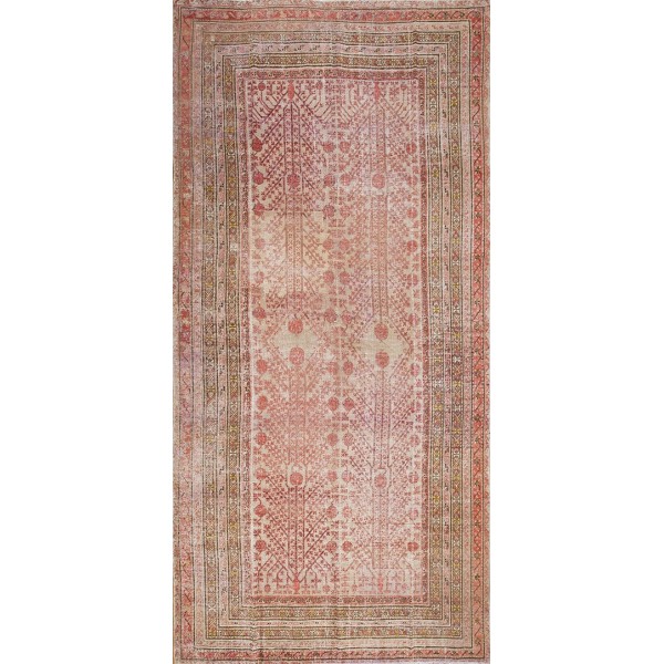 Early 20th Century Central Asian Khotan Carpet